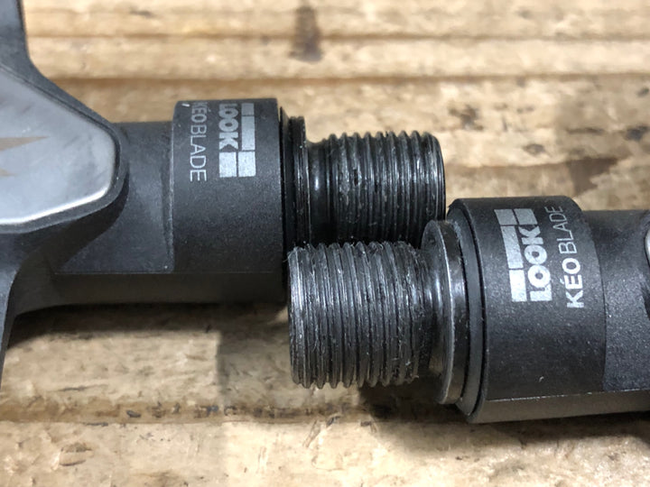 JU293 ルック LOOK KEO BLADE CARBON 12 クロモリシャフト ビンディングペダル