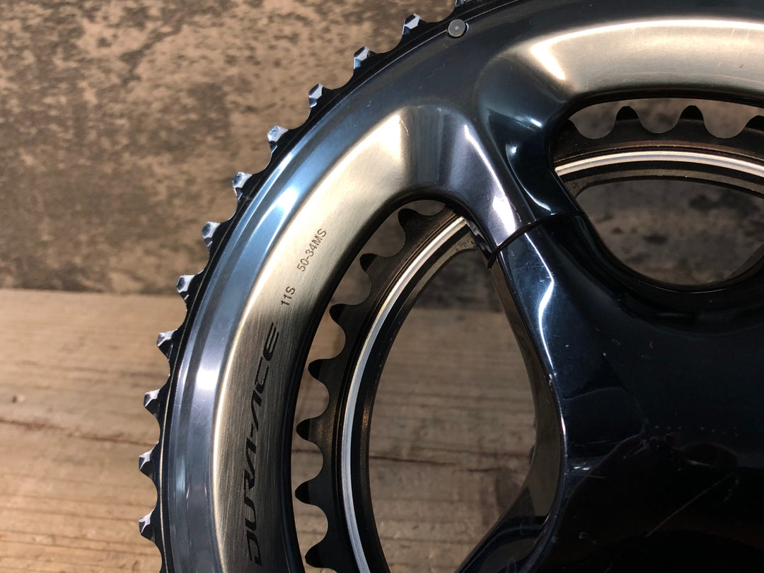 JO477 シマノ SHIMANO デュラエース DURA-ACE FC-R9100 クランクセット 165mm 50/34T リコール点検済み