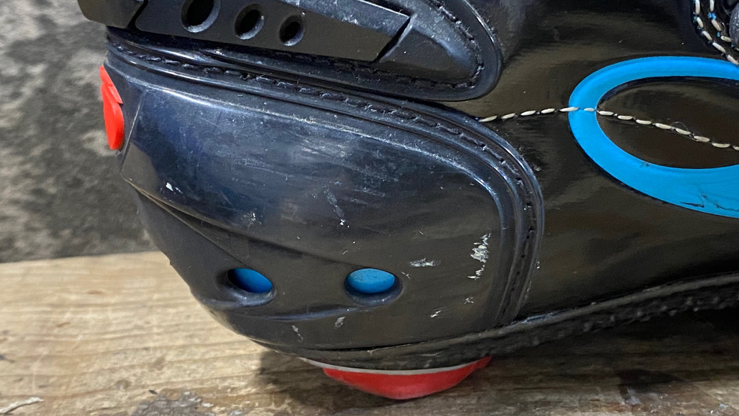 KC546 シディ SIDI WIRE VENT CARBON ビンディングシューズ 3穴 水色 EU39 1/2 ※かかと削れ