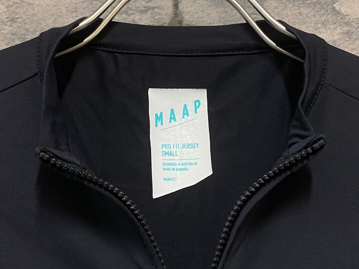 KL003 マープ MAAP PRO FIT JERSEY 半袖 サイクルジャージ 黒 S