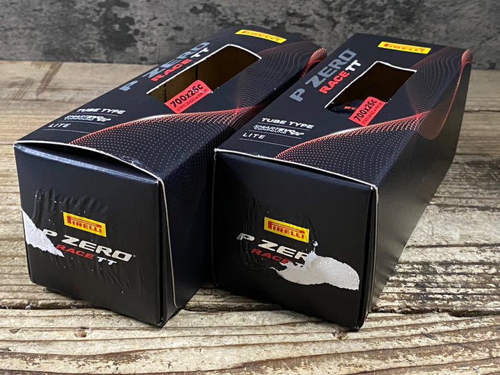 KJ217 ピレリ PIRELLI P ZERO RACE TT クリンチャー タイヤ LITE 700x26C 2本セット