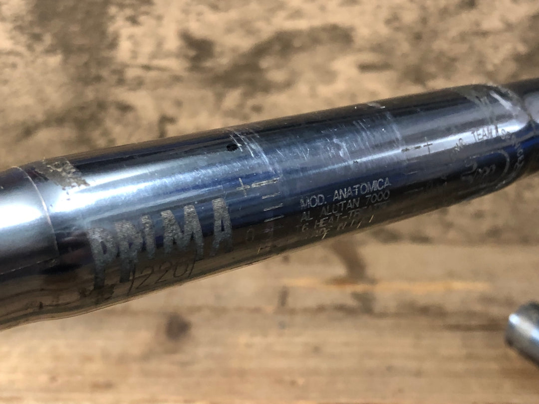 JQ546 3T prima 220 アルミドロップハンドル シルバー Φ26.0 400mm