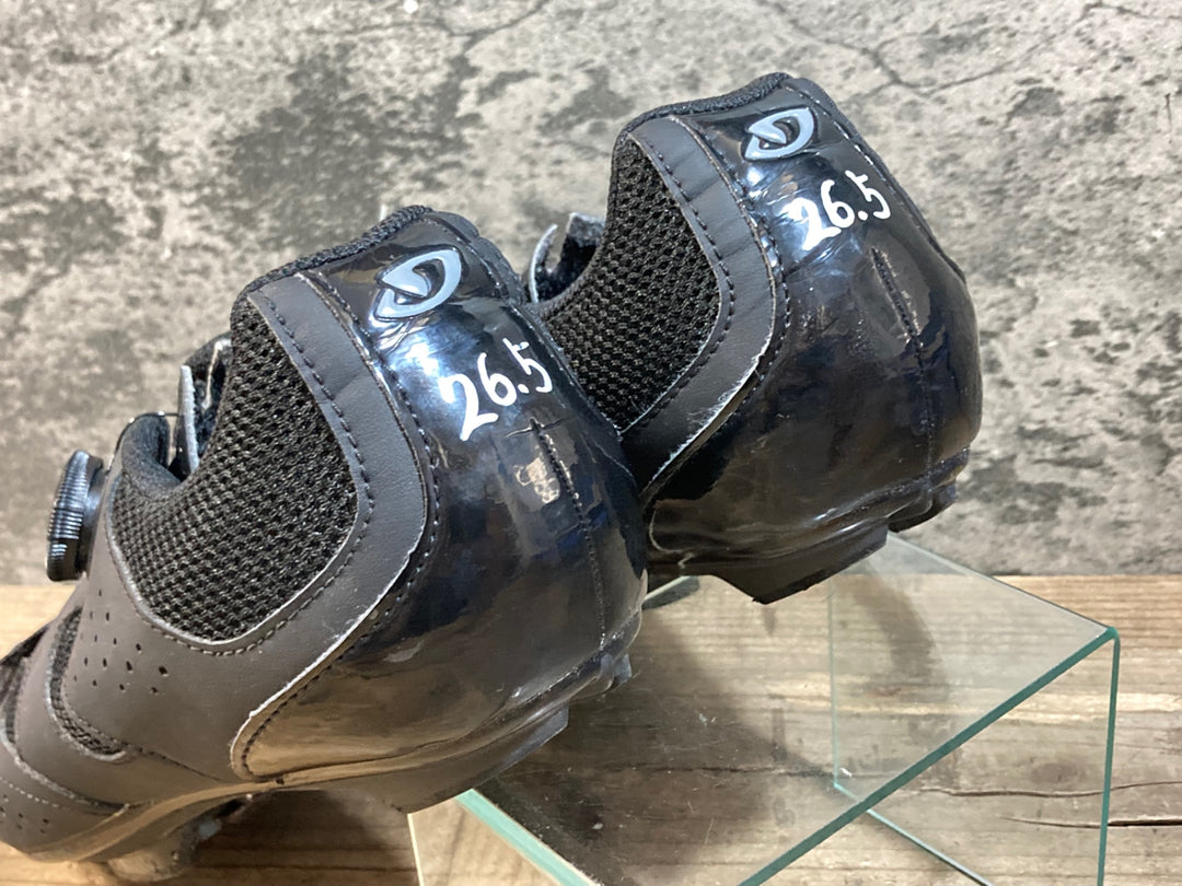 KG388 ジロ GIRO SAVIX ビンディングシューズ 黒 SPD EU43 ペン字あり