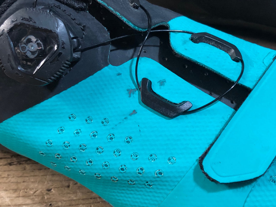 KB778 スペシャライズド SPECIALIZED TORCH 2.0 ビンディングシューズ BOA 3穴 黒 ターコイズ EU43