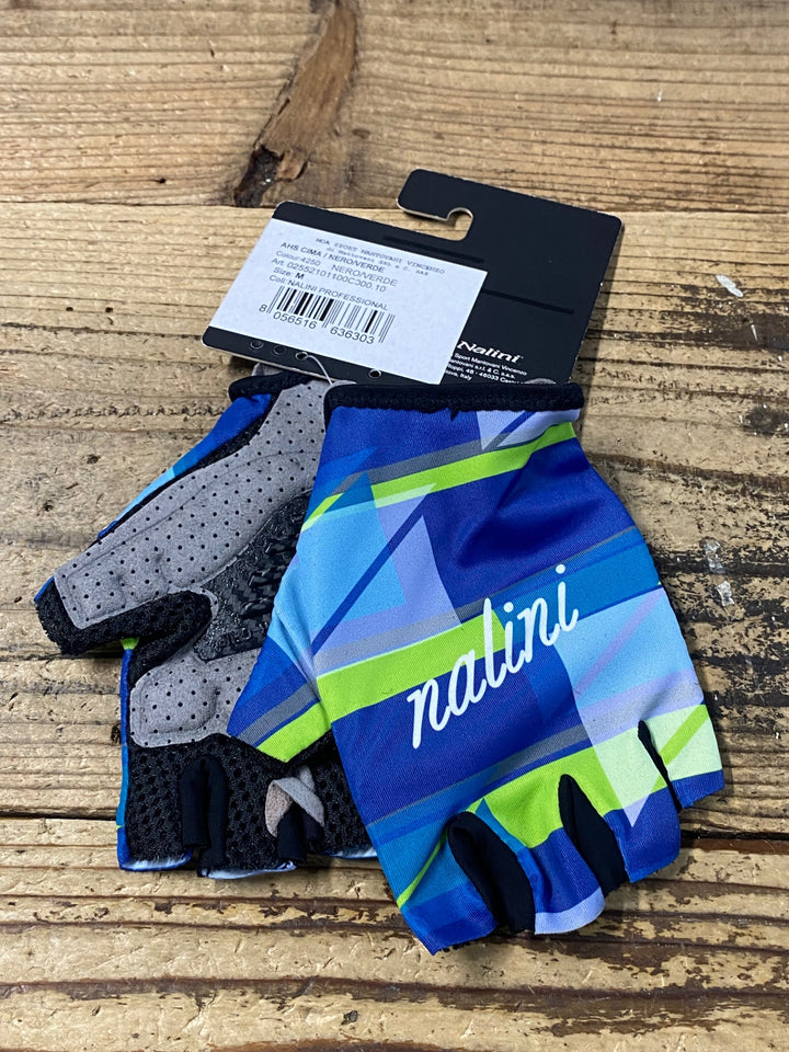 KL378 ナリーニ Nalini 指切 サイクルグローブ 総柄 M