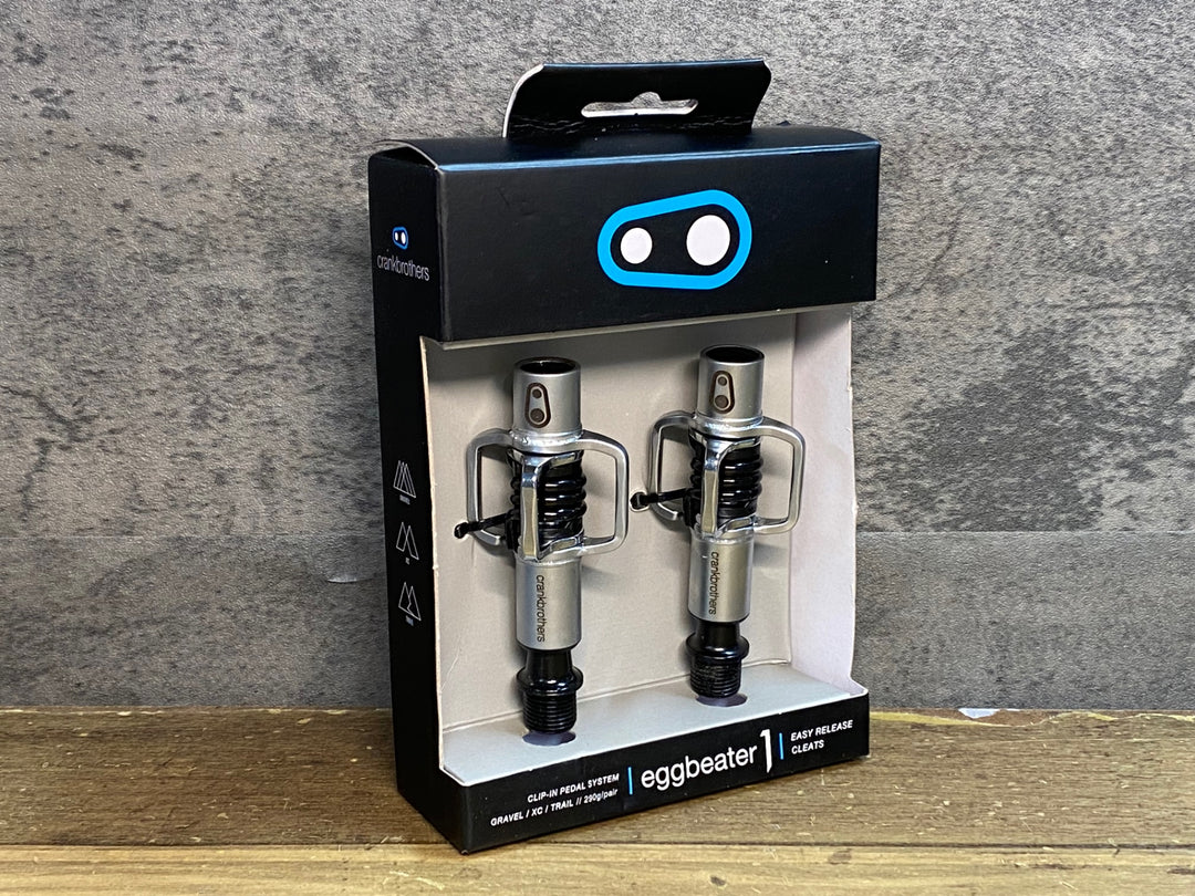 JP316 クランクブラザーズ crankbrothers eggbeater1 ビンディングペダル 黒
