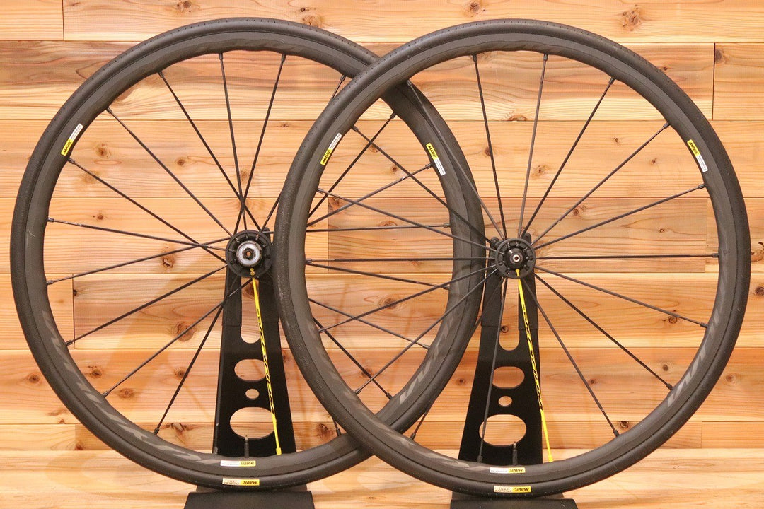 マヴィック MAVIC キシリウム プロ エグザリット KSYRIUM PRO EXALITH シマノ 11S/12S 17C アルミ クリンチャー ホイールセット 【広島店】