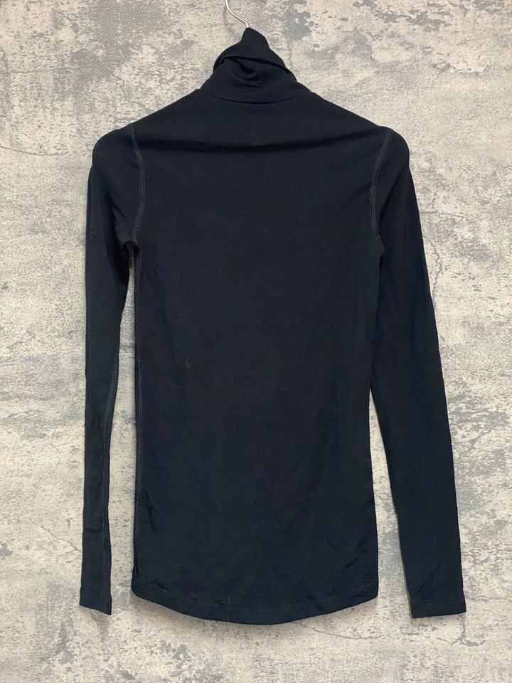 JX653 ラファ Rapha WOMEN'S WINTER BASE LAYER ハイネック 長袖 ベースレイヤー 黒 XXS メリノ