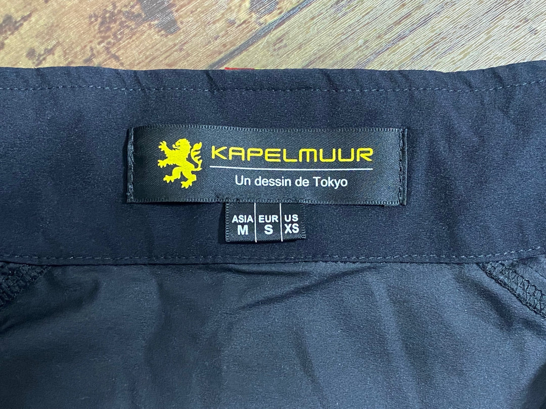 JP581 カペルミュール KAPELMUUR 長袖 ウィンドブレーカー 黒 M ※裾破損