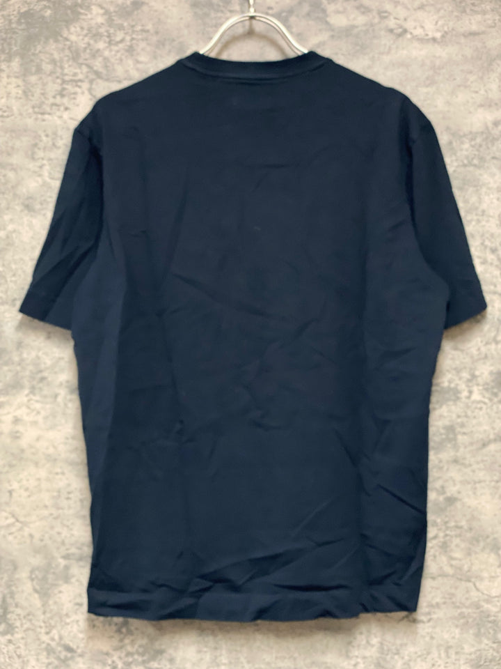KI004 ラファ Rapha LOGO T-SHIRT 半袖 Tシャツ 紺 S