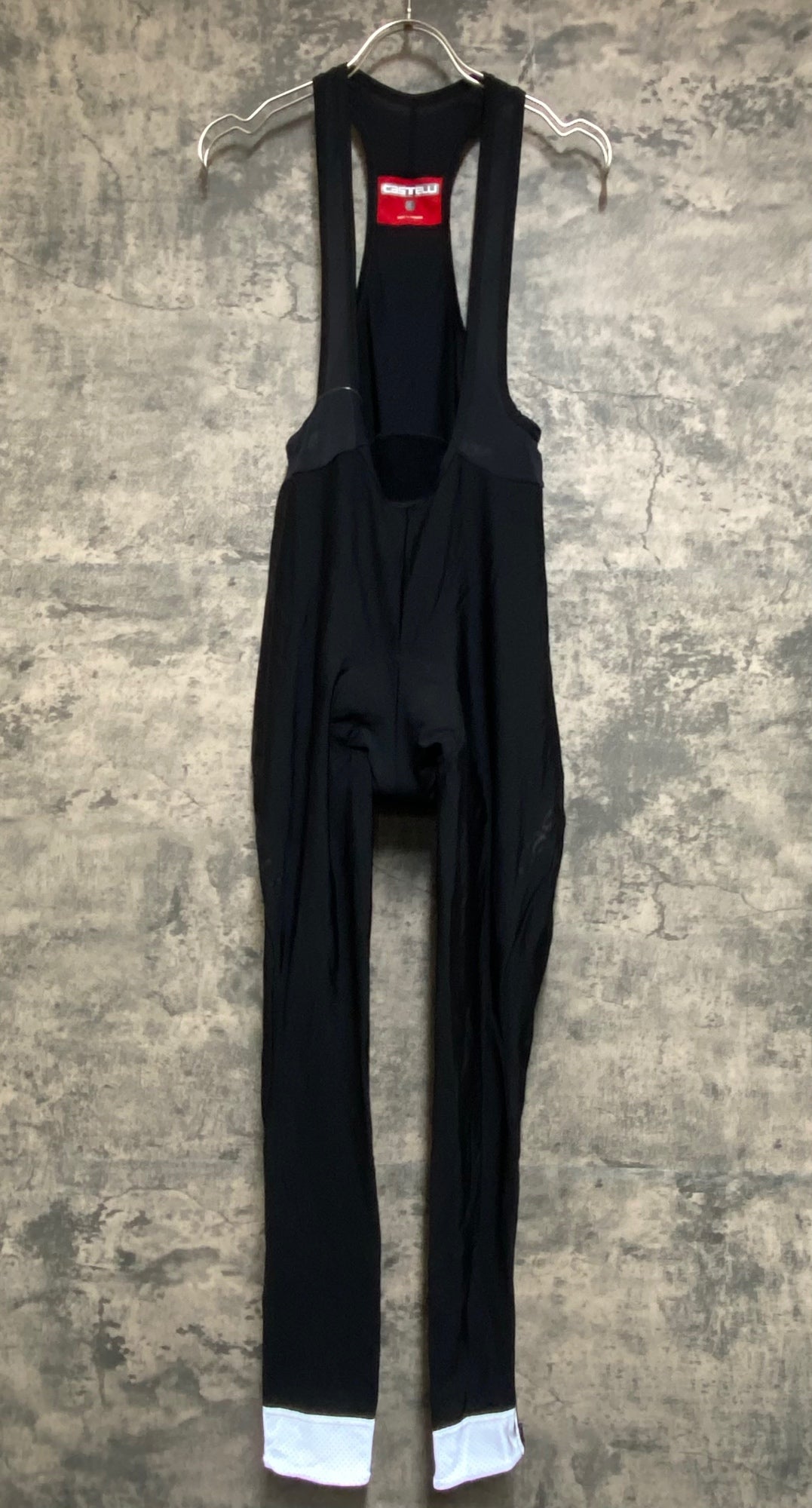 JP535 カステリ CASTELLI ビブタイツ 黒 L 裏起毛