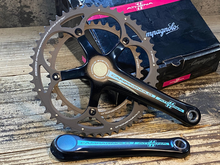 JV660 カンパニョーロ CAMPAGNOLO アテナ ATHENA 11 FC12-ATB092 クランクセット 170mm 52/39T パワートルク