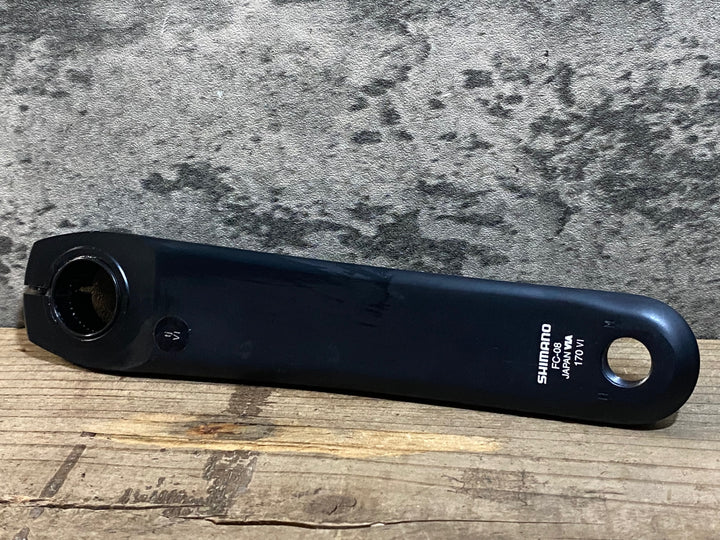 KD069 シマノ SHIMANO アルテグラ ULTEGRA FC-08 クランクセット 170mm 50/34T ※クランクキャップ欠品