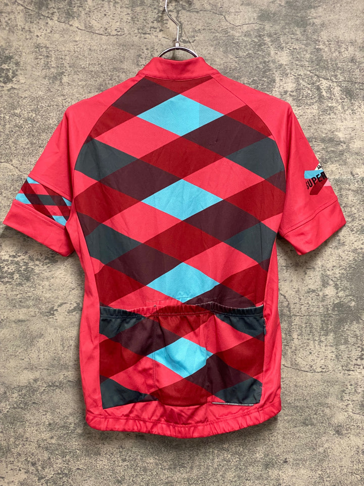 JW113 ラファ Rapha SUPERCROSS JERSEY 半袖 サイクルジャージ ピンク M