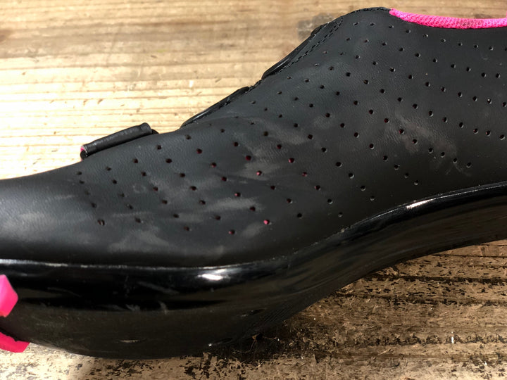 JT015 フィジーク fizik TEMPO OVERCURVE R5 SHOES ビンディングシューズ 黒 ピンク EU36 SPD-SL