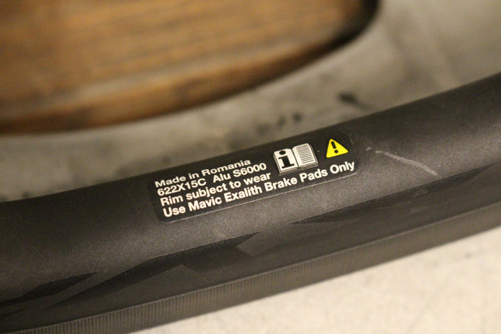 マヴィック MAVIC キシリウム KSYRIUM 125 アルミ クリンチャーホイール フロントのみ 【福岡店】