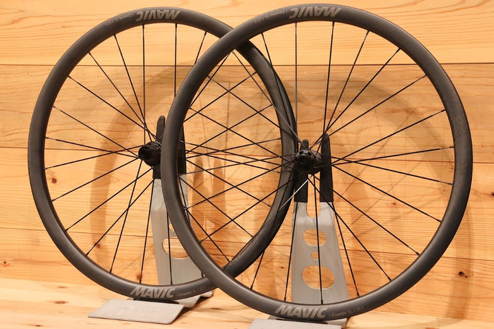 【未使用品】 マヴィック MAVIC コスミック COSMIC SL32 DISC カーボン チューブレス ホイールセット シマノ12/11S 21C 【千葉店】
