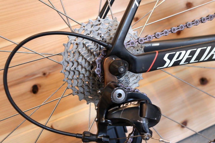 スペシャライズド SPECIALIZED ターマック エリート TARMAC ELITE 2015モデル 49サイズ シマノ 105 5800MIX 11S カーボン リムブレーキ ロードバイク 【千葉店】