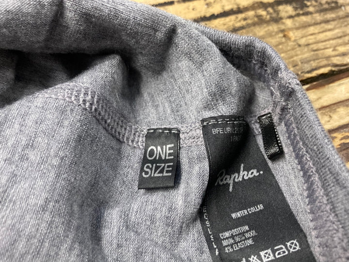 KC707 ラファ Rapha WINTER COLLAB ネックカバー スヌード グレー ONESIZE