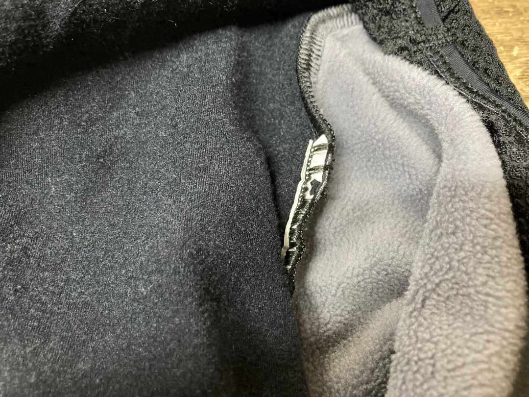 JW604 カステリ CASTELLI NANO FLEX ビブタイツ 黒 L 裏起毛 GORE-TEX INFINIUM ※タグカット