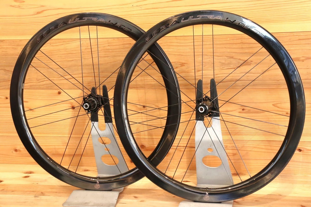 カンパニョーロ CAMPAGNOLO ボーラ BORA ULTRA WTO 45 DB C23 カーボン チューブレス ホイールセット シマノ12/11S 【千葉店】