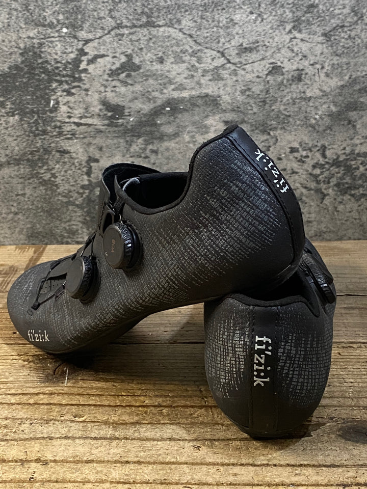 KJ261 フィジーク fizik VENTO INFINITO KNIT CARBON SHOES ビンディングシューズ 黒 EU42 SPD-SL