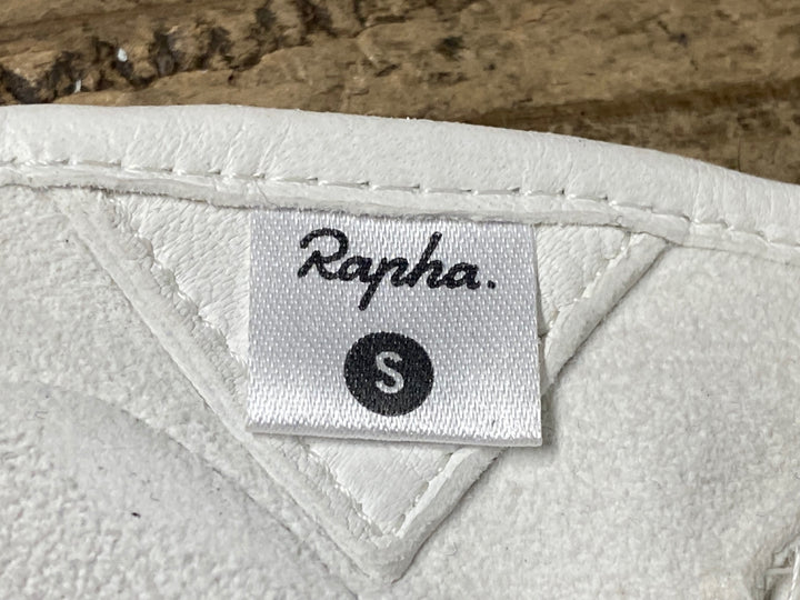 JT801 ラファ RAPHA レザー LEATHER 指切 グローブ S 白