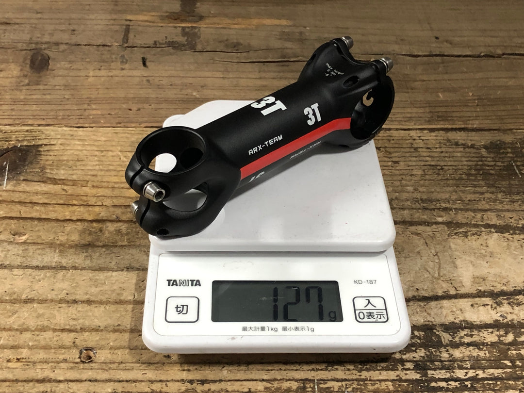 KJ420 3T ARX-TEAM アルミ ステム 110mm Φ31.8 -6°