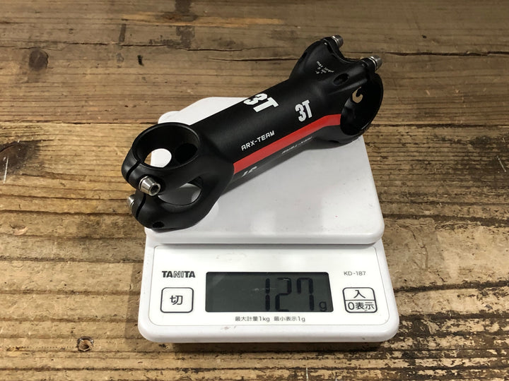 KJ420 3T ARX-TEAM アルミ ステム 110mm Φ31.8 -6°