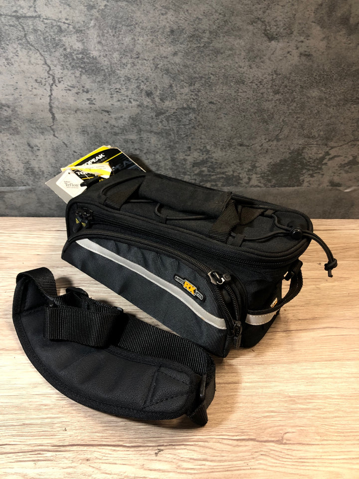 JV572 トピーク TOPEAK RX Trunk Bag EX リアキャリアバッグ 黒 ※ジッパー破損