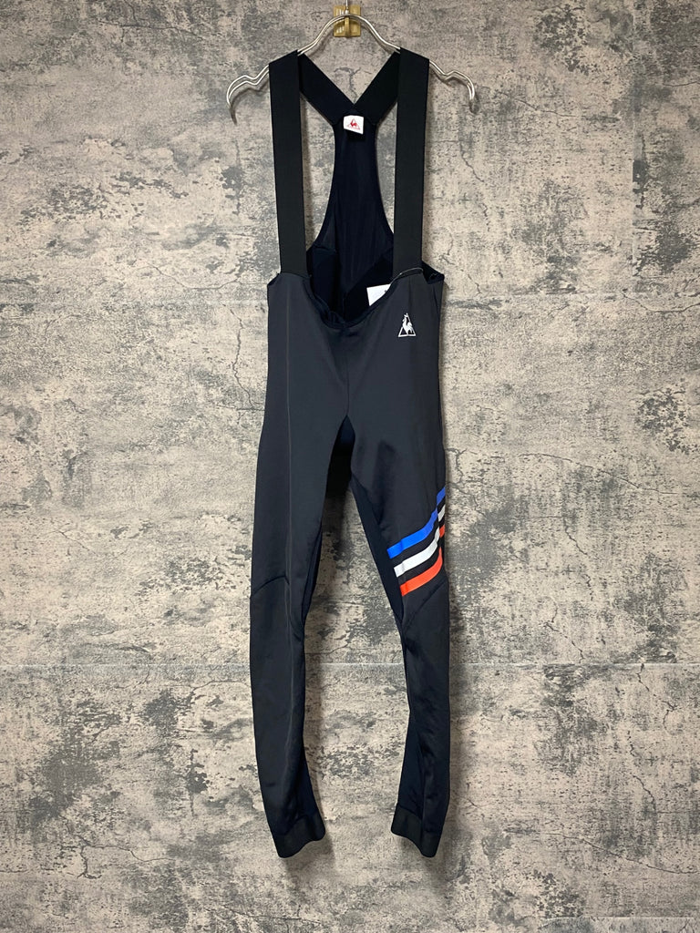 KH046 ルコックスポルティフ le coq sportif 裏起毛 ビブタイツ 黒 M