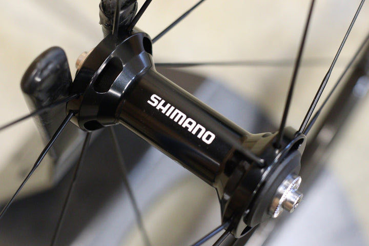 シマノ SHIMANO WH-RS81 C24 アルミ カーボンラッピング ホイールセット シマノ 12/11S 【立川店】