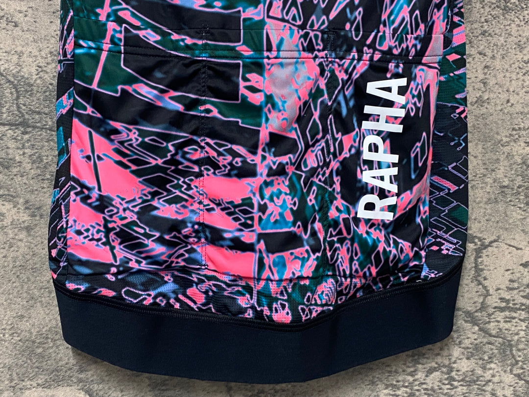 KK479 ラファ Rapha EF Education Women's First Pro Team Jersey 半袖 サイクルジャージ XS レディース