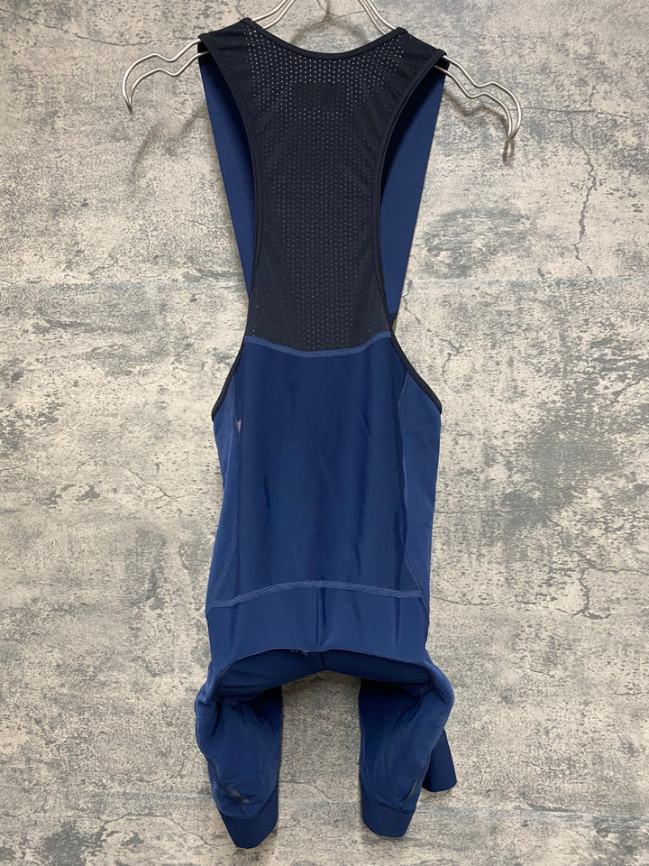 JP769 パスノーマルスタジオ PAS NORMAL STUDIOS Men's Essential Thermal BIBS ビブショーツ 紺 M 裏起毛 ほつれあり