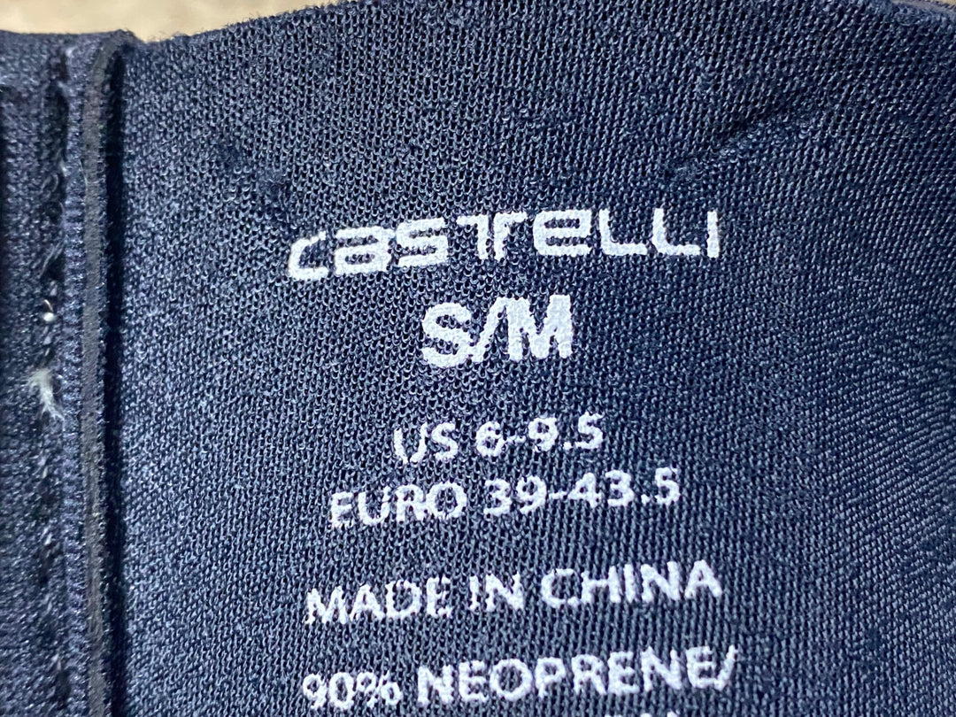 KC999 カステリ castelli シューズカバー 黒 S/M