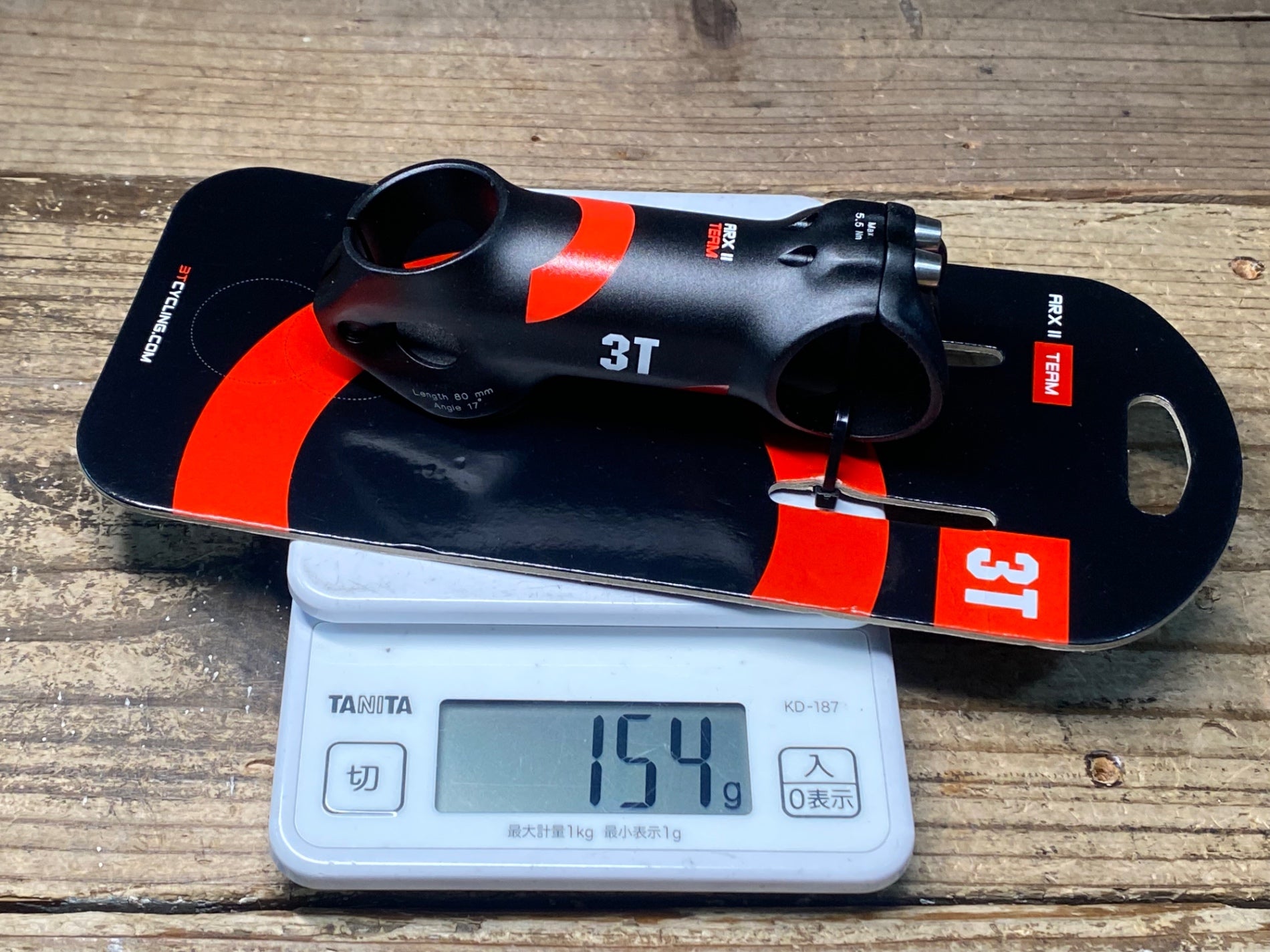 JR453 3T ARX 2 TEAM アルミステム 17° 80mm – BICI AMORE ONLINE STORE