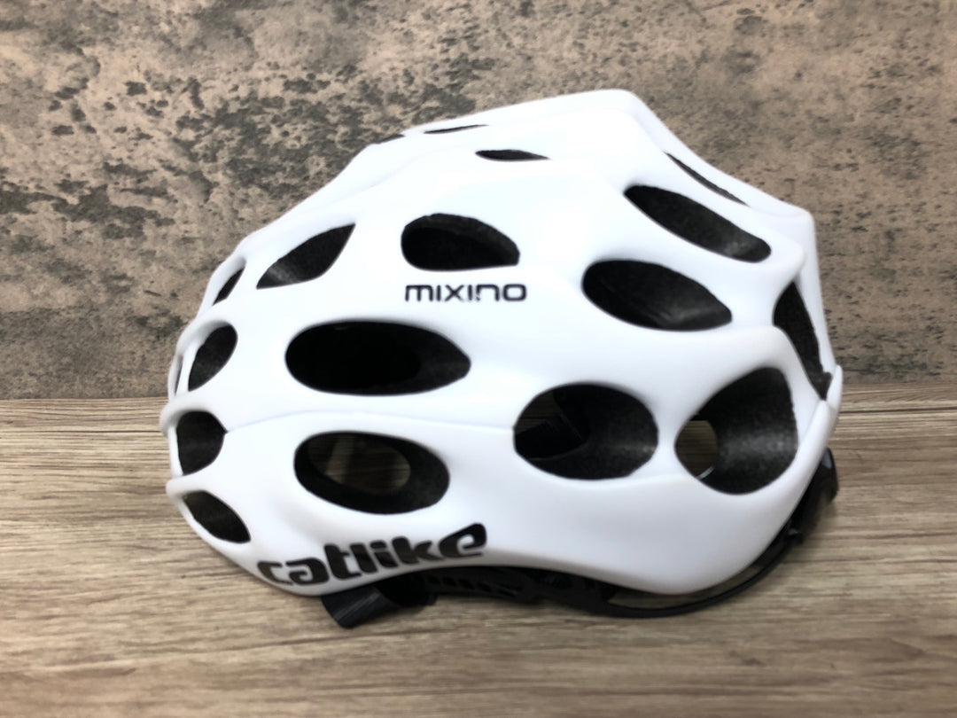 JV522 キャットライク catlike MIXINO ヘルメット 白 MD 55-57cm 2023/11製造