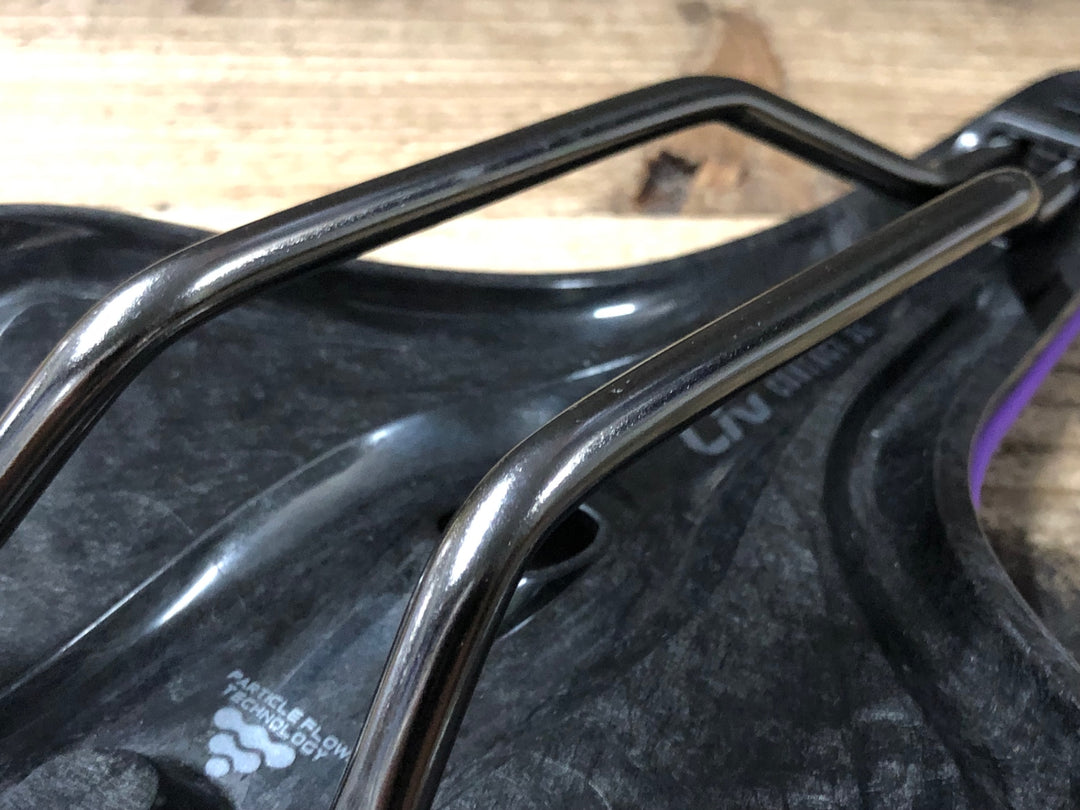 KD865 ジャイアント GIANT TEST SADDLE LIV CONTACT SL サドル 紫 153㎜ SST 中空ステンレス