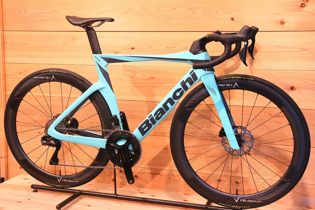 ビアンキ BIANCHI オルトレ コンプ OLTRE COMP 2023モデル 53サイズ シマノ 105 R7170 Di2 MIX 12S カーボン ロードバイク 【千葉店】