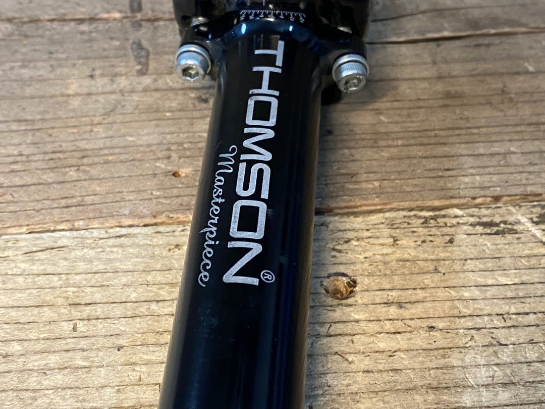 JP741 トムソン THOMSON Masterpiece アルミ シートポスト 黒 240mm Φ27.2