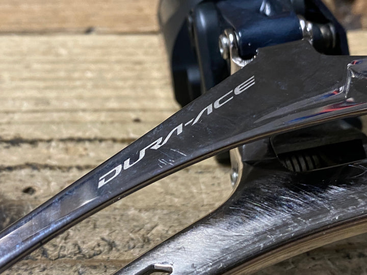 KH811 シマノ SHIMANO デュラエース DURA-ACE FD-R9150 フロントディレイラー 2S 直付け Di2 電動 動作確認済
