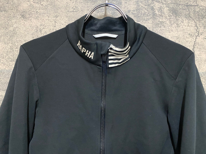 JN131 ラファ Rapha PRO TEAM SOFTSHELL JACKET 長袖 サイクルジャケット 黒 S