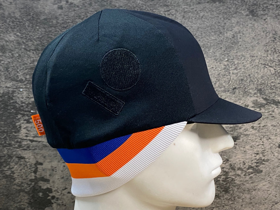 JV253 ラファ Rapha FESTIVE 500 WINTER HAT サイクルキャップ 黒 ワンサイズ