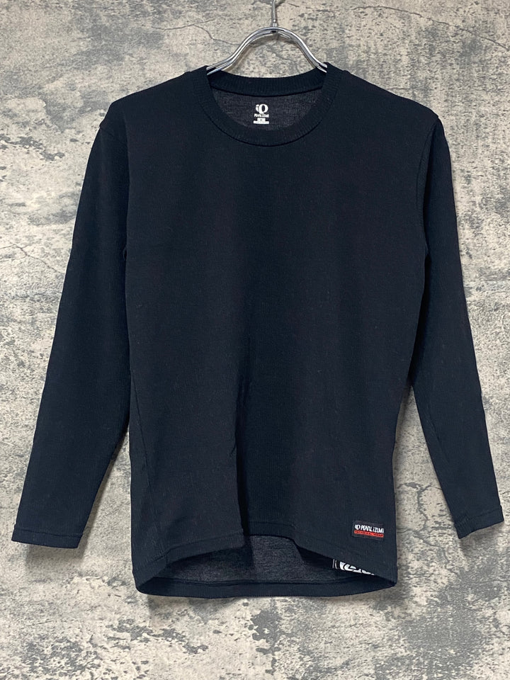 KG922 パールイズミ PEARL iZUMi 長袖 ベースレイヤー 黒 M 裏起毛