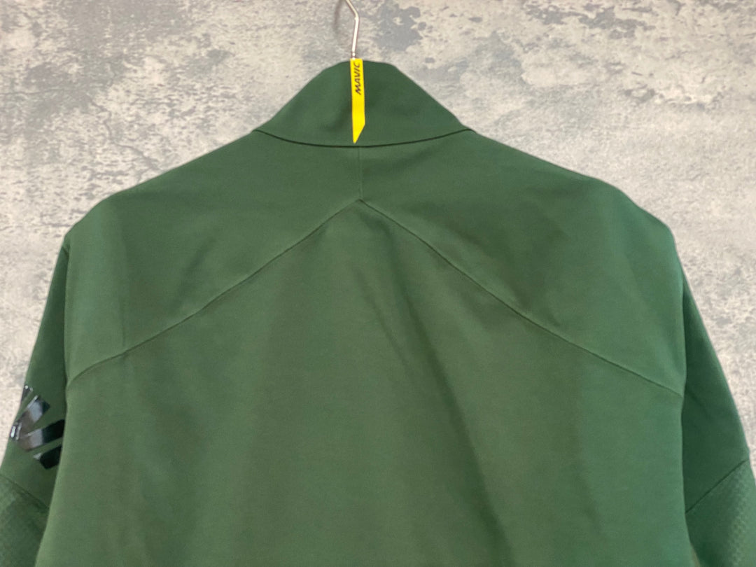 JX978 マヴィック MAVIC COSMIC PRO SOFTSHELL JACKET 長袖 サイクルジャケット 緑 L