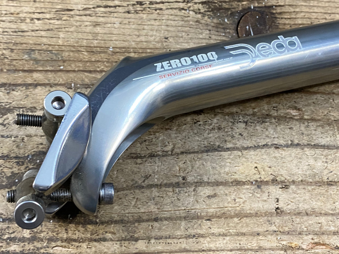 KA923 デダ Deda ZERO 100 アルミ シートポスト 300mm Φ31.6 シルバー
