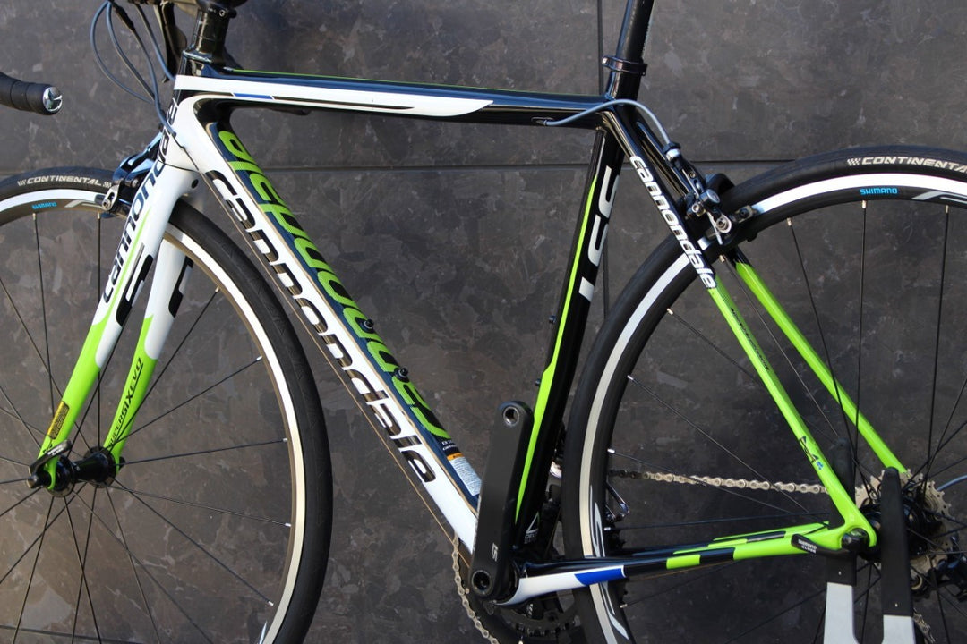 キャノンデール CANNONDALE スーパーシックス エボ SUPERSIX EVO HI-MOD 2014 50サイズ シマノ デュラエース 9000 Mix 11S カーボン ロードバイク 【福岡店】