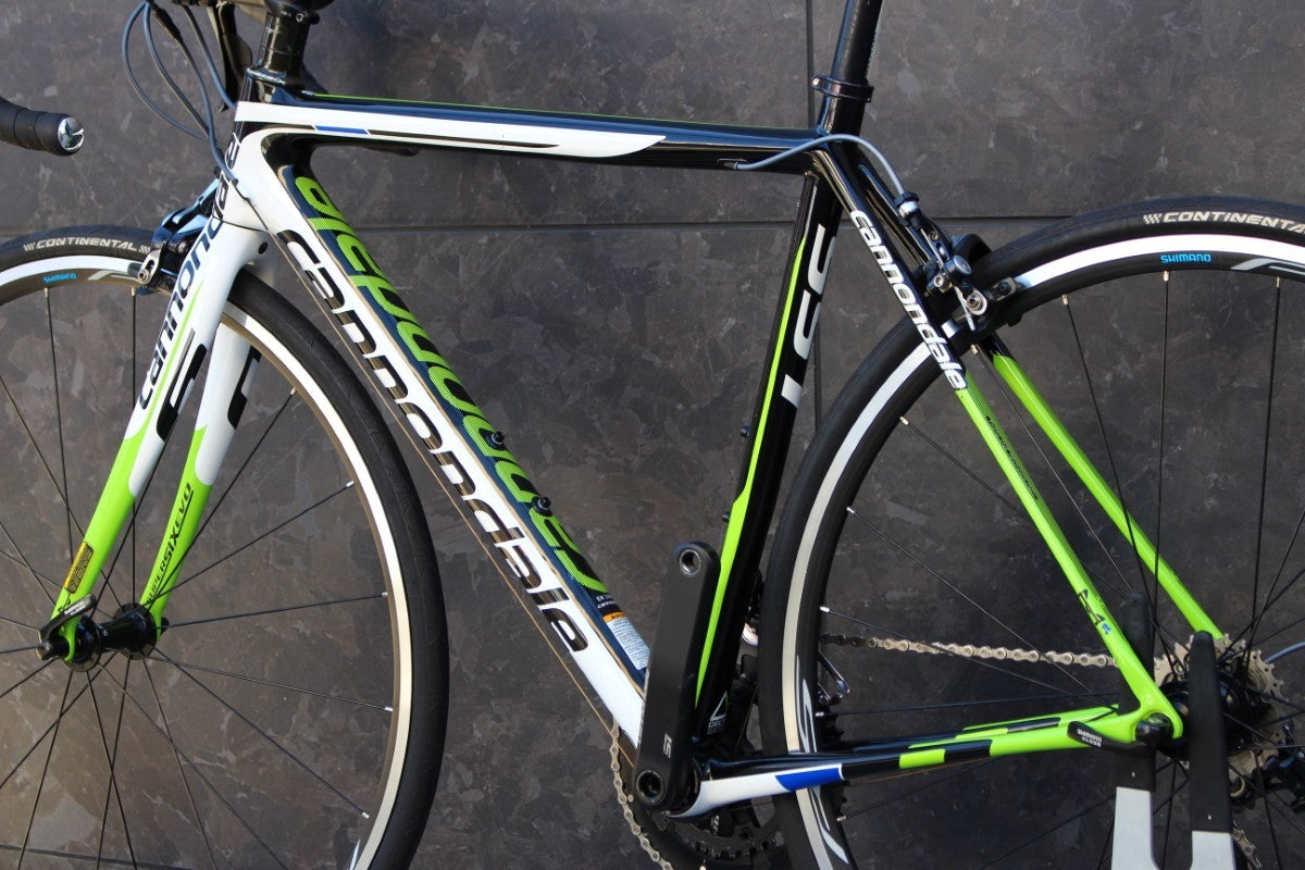 キャノンデール CANNONDALE スーパーシックス エボ SUPERSIX EVO HI-MOD 2014 50サイズ シマノ デュラエ –  BICI AMORE ONLINE STORE