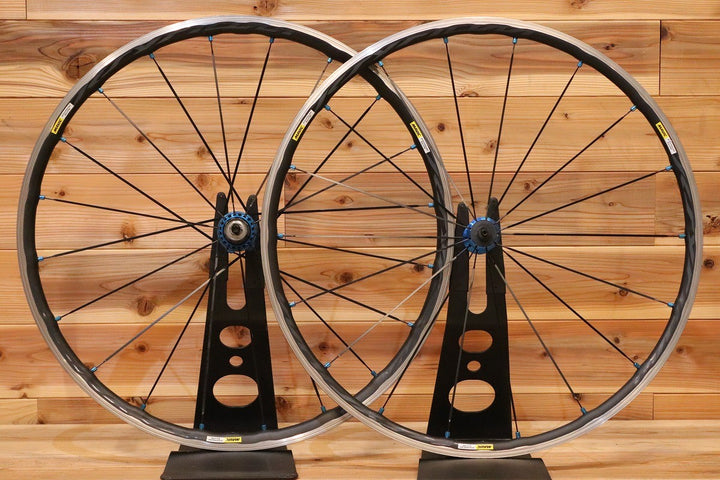 マヴィック MAVIC キシリウム エリート KSYRIUM ELITE RIM 青ハブ シマノ 11S/12S 17C アルミ クリンチャー ホイールセット 【広島店】