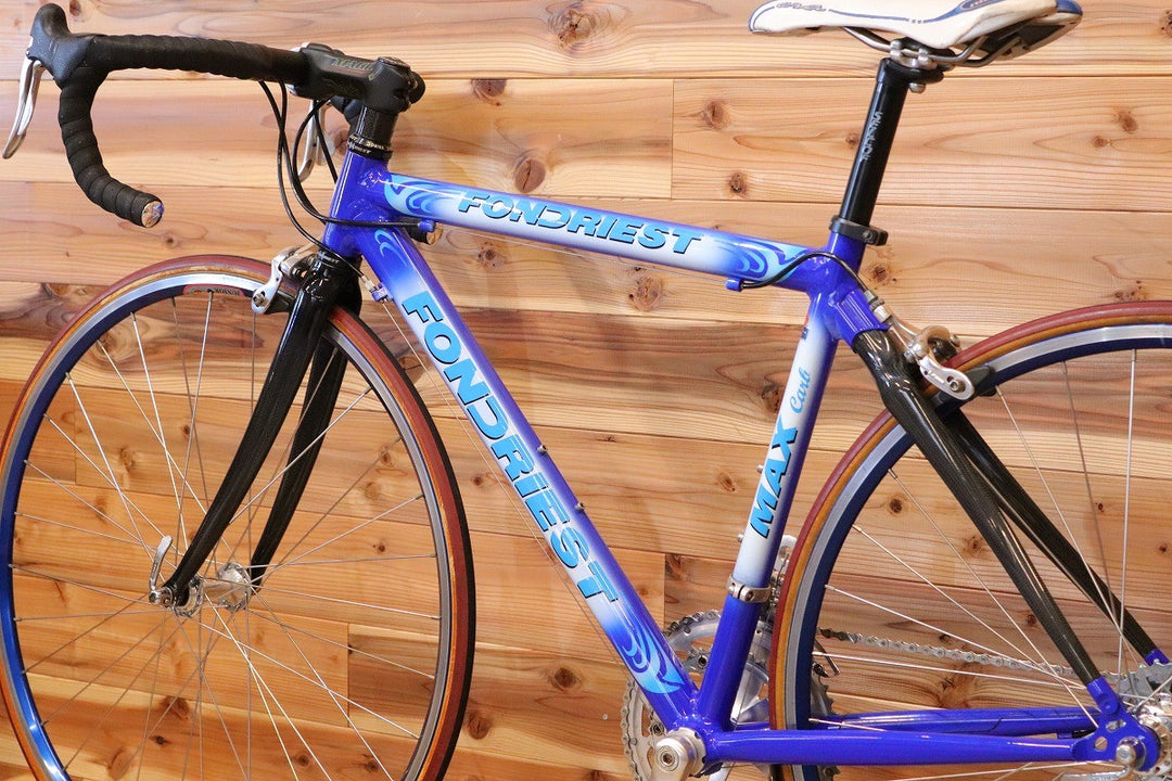 フォンドリエスト FONDRIEST MAX CARB カンパニョーロ ヴェローチェ 9S アルミ カーボンバック ロードバイク 【広島店】